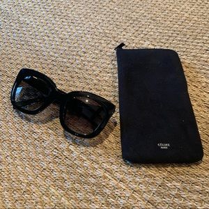 Céline Baby Marta Black Sunglasses